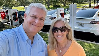 "Let's Go To Buc-ee's!" Massive Tesla Model Y East Coast Road Trip Adventure (Part 1)