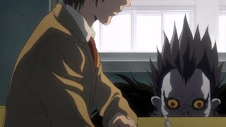 Ryuk compaña a Light a clases | Death Note [4K]