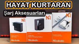 HAYAT KURTARAN ADAPTÖR, POWERBANK & KABLOLAR 🔌| Mcdodo, GAN, PD, Hızlı Şarj, Güvenlik