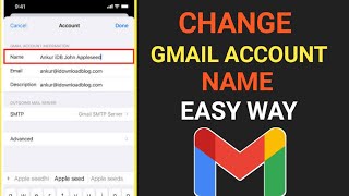 How to Change Google Account Name | How to Change Gmail ID Name in Android