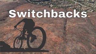 Mountain biking on Switchbacks Trail in Carlsbad