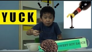 Indonesian Kids : Try Best and Worst OREO Dips