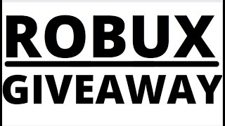 FREE ROBUX GIVEAWAY