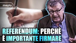 REFERENDUM: PERCHÉ È IMPORTANTE FIRMARE (l'esperienza dell'acqua pubblica) - Ugo Mattei