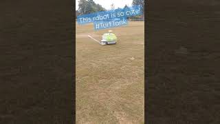 This robot is so cute! TurfTank #shorts #robot #technology