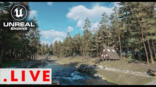 🔴LIVE 3D Environment Design In Unreal Engine #unrealengine5 #epic