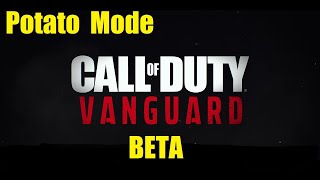 Call of Duty: Vanguard Beta - PC Potato Mode + Lowest Graphics Gameplay