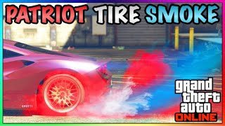 *RARE* How To Get Patriot Tire Smoke On Your Vehicles (GTA Online)