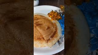 Dosa with corn and capsicum gravy /#dinner #shorts