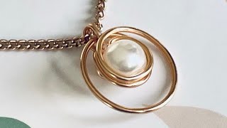 DIY a beautiful pendant with your favorite pearl