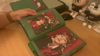 (Stay Vlog) part 1 Christmas EveL Limited edition album unboxing + POB - Stray Kids