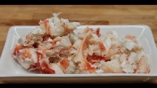 How to get Crab Meat from Crab Legs to make Sushi Rolls