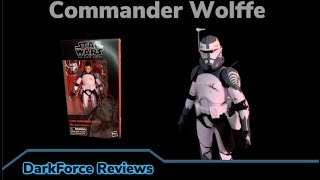 Star Wars The Black Series Clone Commander Wolffe Figure Review!