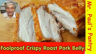 Fool-Proof Crispy Pork Belly Crackling