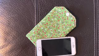 Tuto Etui/Pochette à Téléphone~Couture Stefellya