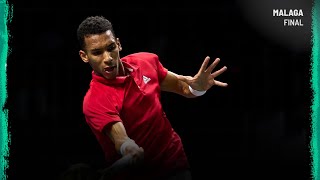 Felix Auger-Aliassime v Álex de Miñaur | Canada v Australia | Davis Cup Final Highlights