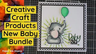 Creative Craft Products New Baby Bundle // Easy Baby Card