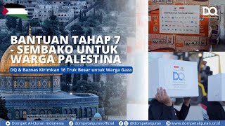 BANTUAN TAHAP 7 - SEMBAKO UNTUK WARGA PALESTINA