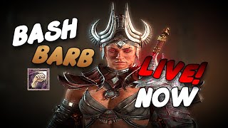 BASH BARB  TORMENTED BOSSES / HELLTIDE Season 4| Diablo IV