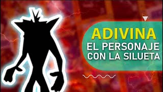 Adivina el Personaje de VIDEOJUEGOS por la SILUETA