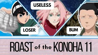 Roasting the KONOHA ELEVEN! | Naruto Comedy