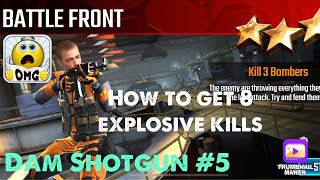 Battle Front, sniper strike special Ops mission #5- Dam (shotgun/ zone 15)