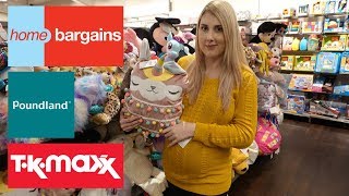 HOME BARGAINS POUNDLAND AND TK MAXX OCTOBER 2019