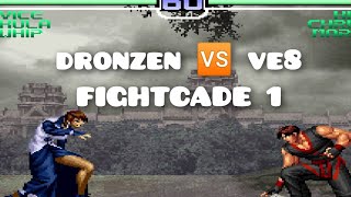 dronzen 🆚 ve8 - 0:11:14 - FIGHTCADE 1 - KOF 2002