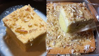 Malai cake recipe/how to make malai cake in Telugu/soft malai cake in lockdown/simple malai cake