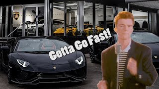 Rick Astley Buys LAMBORGHINI.