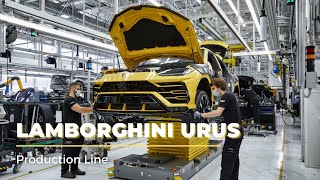 New Lamborghini Urus Production Line | Lamborghini Plant | How Lamborghini Cars are Made