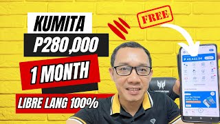 KUMITA NG PERA SA GCASH P280,000 IN 1 MONTH 100% LIBRE LANG