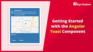 Getting Started with the Angular Toast Component