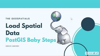 Load Spatial Data and Connect to QGIS l | What's SRID | PostGIS Baby Steps