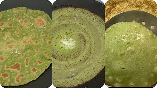 Palak chapathi | Palak Poori | Palak dosa | Easy spinach breakfast recipes