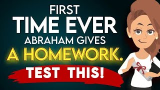 Abraham Hicks 2023 - First time ever Abraham gives homework. Test it!