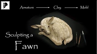 Sculpting a Fawn in Clay - FULL VIDEO