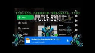 Toolbox Infinite Premium For MCPE 1.17.32 Lastest update | For Free Toolbox premium H.G.A.P