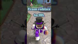 From Roblox to irl! #trending #shorts #viral #shoaib #roblox #mm2 #gaming #edit #capcup #burjkhalifa