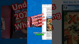 Understand 2020 Prices When Buying Comics #comics #cgc #comicinvesting #comiccollecting