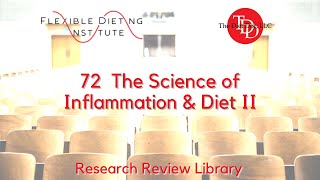 FLEXIBLE DIETING INSTITUTE Research Reviews - 72:  The Science of Inflammation & Diet II