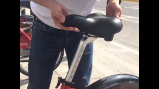 Consejos MIBICI: Ajustar el asiento