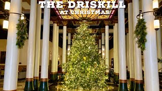 The Driskill Hotel at Christmas || Tour of the Balcony Hotel Room || Hotel Room Tours