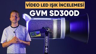 Stüdyo Video Işığı İnceleme / GVM SD300D Bi-Color LED Stüdyo Video Işığı | fotografium.com