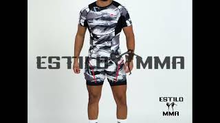 Pantalones MMA Venum Electron 3 0 gris rojo