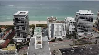 Miami Beach Drone view. Florida beach, Amazing view of Miami Beach