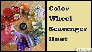 Color Wheel Scavenger Hunt