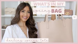 What's In My Spring Tote Bag 2023 | Handbag Essentials Every Girl Needs