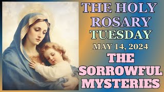 TUESDAY ROSARY  May 14, 2024 SORROWFUL MYSTERIES OF THE ROSARY VIRTUAL ROSARY #rosary #catholic