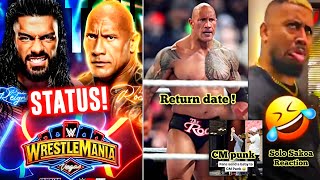 "FINAL BOSS Return Date Revealed! Rock vs. Roman Reigns Status & Solo Sikoa Update After SmackDown"